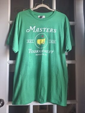 NEW Gildan Green Masters Champions Tee Size L